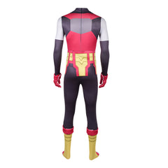 Invincible Season 4 (2026) Battle Beast Red Black Jumpsuit Set Outfits Cosplay Costume