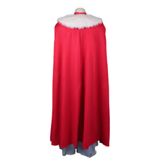Invincible Season 4 (2026) Emperor Argall Red Cloak Jumpsuit Set Outfits Cosplay Costume