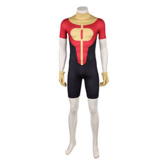 Invincible Season 4 (2026) Oliver Grayson Kid Omni Man Red Jumpsuit Outfits Cosplay Costume 