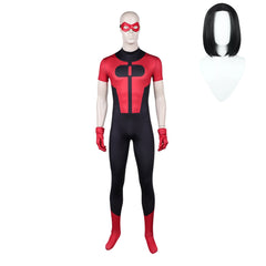 Invincible Season 4 (2026) Oliver Grayson Red Black Jumpsuit Set Outfits Cosplay Costume