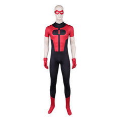 Invincible Season 4 (2026) Oliver Grayson Red Black Jumpsuit Set Outfits Cosplay Costume