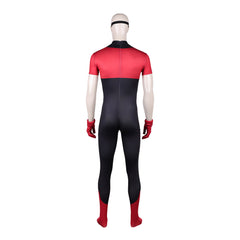 Invincible Season 4 (2026) Oliver Grayson Red Black Jumpsuit Set Outfits Cosplay Costume