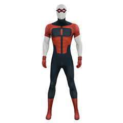 Invincible Season 4 (2026) Oliver Grayson Red Muscle Jumpsuit Set Outfits Cosplay Costume