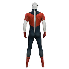 Invincible Season 4 (2026) Oliver Grayson Red Muscle Jumpsuit Set Outfits Cosplay Costume