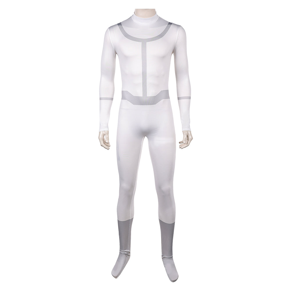 Invincible Season 4 (2026) Omni-Man Viltrumite Backstory White Jumpsuit Outfits Cosplay Costume