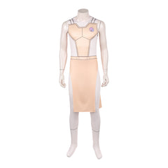 Invincible Season 4 (2026) Thaedus Yellow White Jumpsuit Outfits Cosplay Costume 