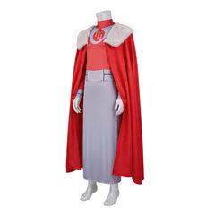 Invincible Season 4 (2026) Thragg Grand Regent Red Cloak Dress Set Outfits Cosplay Costume