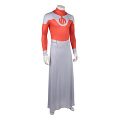 Invincible Season 4 (2026) Thragg Red Gray Jumpsuit Outfits Cosplay Costume
