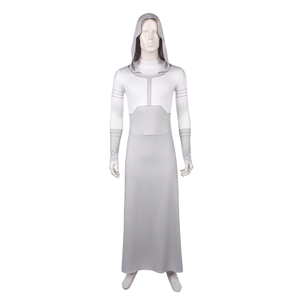 Invincible Season 4 (2026) Viltrumite Council Gray Hooded Jumpsuit Outfits Cosplay Costume 