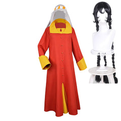 Jaadugar: A Witch In Mongolia (2026) Sitara Red Robe Head Scarf Set Outfits Cosplay Costume