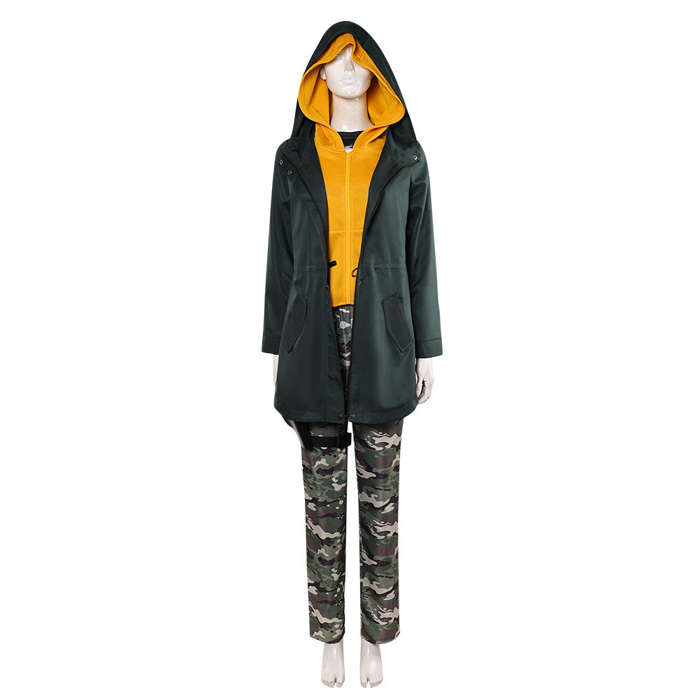 Jean Grey Green Jacket Pants Set Outfits Cosplay Costume Halloween Suit 