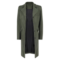 John Wick Ballerina (2025)  Eve Macarro Rooney Green Coat Jacket Cosplay Costume