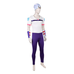Johnny Joestar White Set Outfits Cosplay Costume Halloween Carnival Suit 