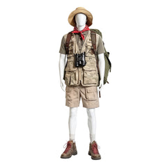 Jumanji: Open World (2026) Mouse Finbar Vest Shorts Set Outfits Cosplay Costume - Pre-order
