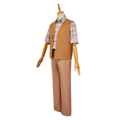 Jurassic World: Rebirth (2025) Dr. Henry Loomis Shirt Vest Set Outfits Cosplay Costume 
