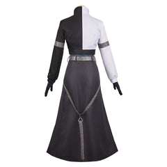 Kaiju No. 8 Ashiro Mina Black White Outfits Cosplay Costume 