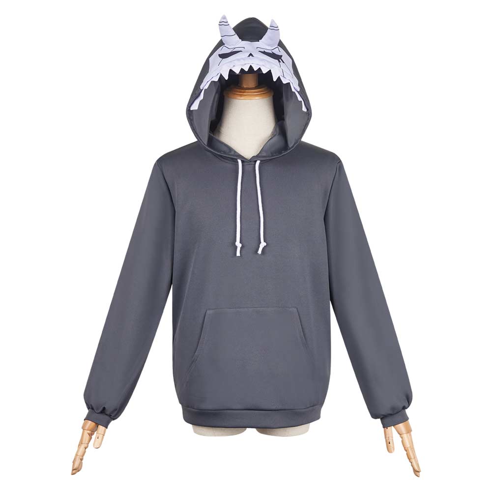 Kaiju No. 8 Hibino Kafka Unisex Kaiju Hoodie Outfits Cosplay Costume 