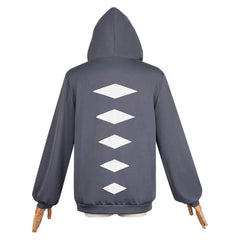 Kaiju No. 8 Hibino Kafka Unisex Kaiju Hoodie Outfits Cosplay Costume 