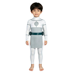 Kid Children Invincible Season 4 (2026) Conquest Gray Jumpsuit Outfits Cosplay Costume