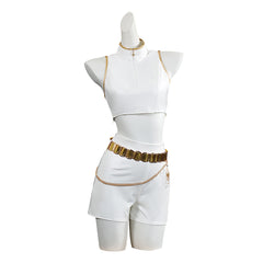 Kids Children (2025) What It Sounds Like Rumi White Set Cosplay Costume 