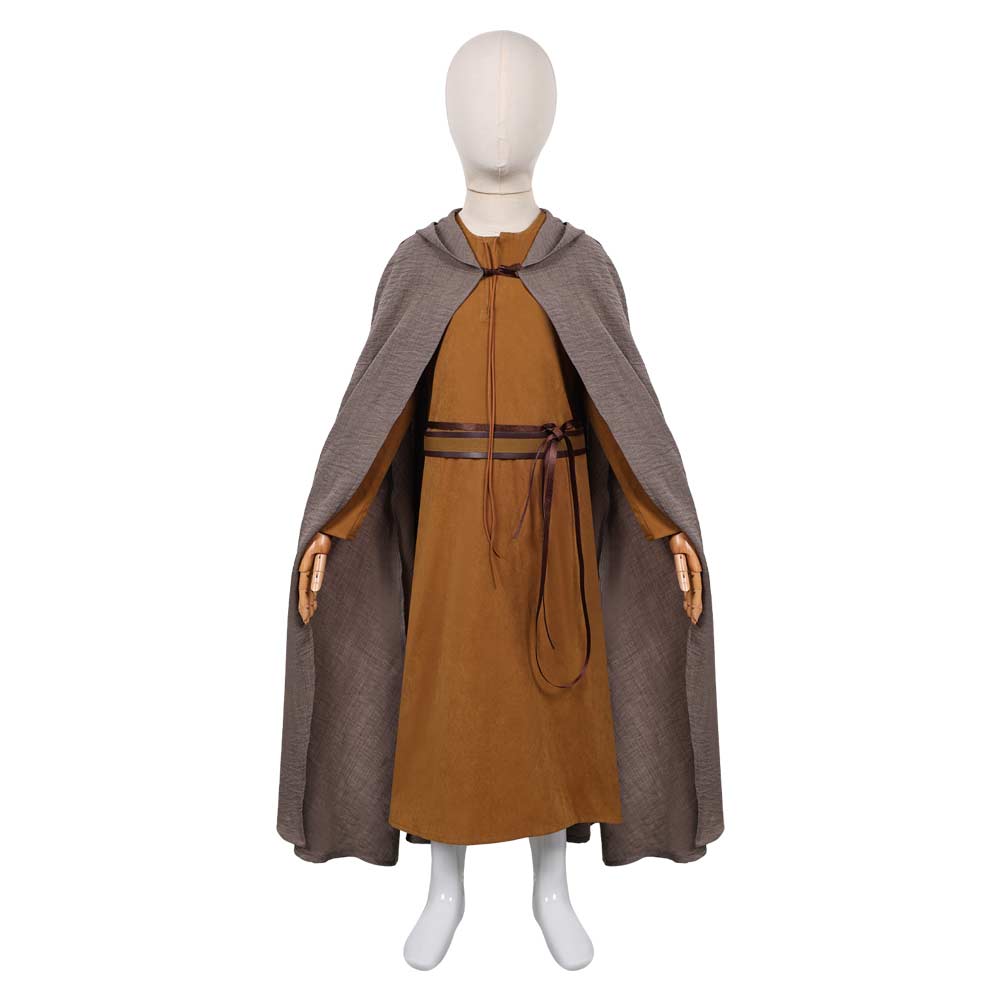 Kids Children A Knight of the Seven Kingdoms (2026) Aegon Egg Brown Set Outfits Cosplay Costume 