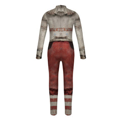 Kids Children American Horror Story (2026) Twisty The Clown Printed Jumpsuit Halloween Cosplay Costume