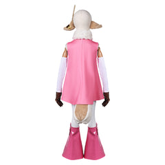 Kids Children Anime One Piece Atlas Pink Dress Outfits Cosplay Costume Halloween Carnival Suit