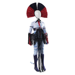 Kids Children Avatar: Fire and Ash (2025) Varang Blue Jumpsuit Full Set Outfits Cosplay Costume