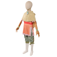 Kids Children Avatar: Seven Havens (2026) Pavi Yellow Pink Set Outfits Cosplay Costume