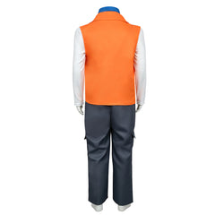Kids Children Descendants: Wicked Wonderland (2026) Luis Madrigal Yellow Black Set Outfits Cosplay Costume