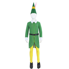 Kids Children Elf: Buddy's Musical Christmas Buddy Green Outfits Cosplay Costume