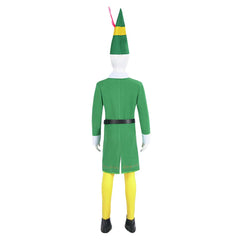 Kids Children Elf: Buddy's Musical Christmas Buddy Green Outfits Cosplay Costume