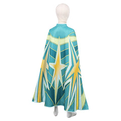 Kids Children Elio (2025) Elio Cyan Cloak Outfits Cosplay Costume 