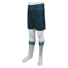 Kids Children Elio (2025) Elio Green Trousers Socks Set Outfits Cosplay Costume