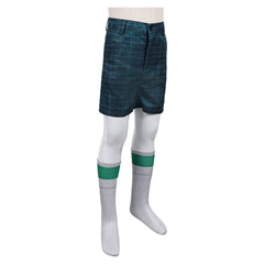 Kids Children Elio (2025) Elio Green Trousers Socks Set Outfits Cosplay Costume