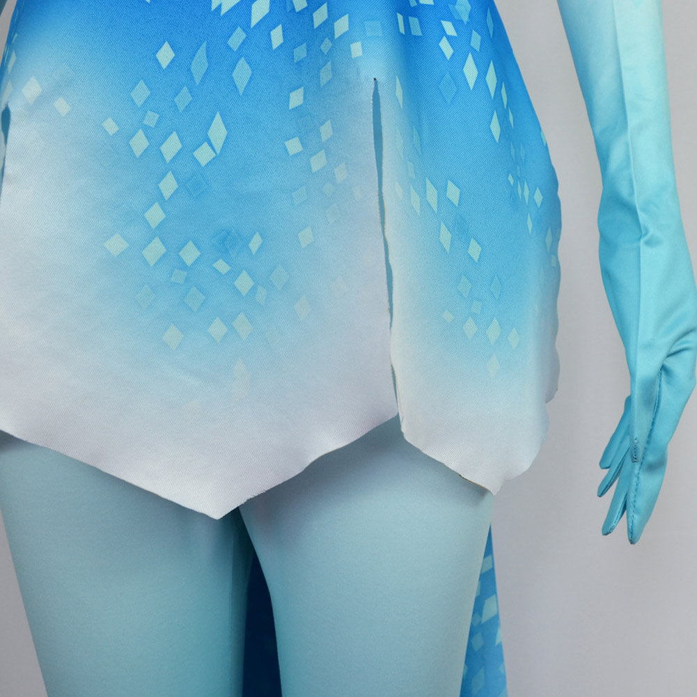 princess peach blue dress Kids Children Princess Peach: Showtime! (2024) Ice Flower Peach Blue D –  Coshduk