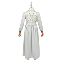 Kids Children Gritta From The Rats' Castle Gritta Gray Dress Cosplay Costume 