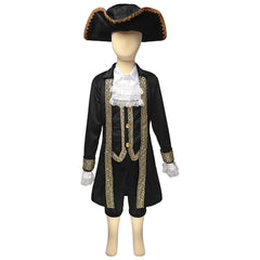 Kids Children Hamilton Pirates Cosplay Costume Outfits Halloween Carnival Suit