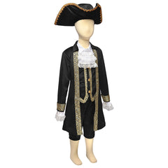 Kids Children Hamilton Pirates Cosplay Costume Outfits Halloween Carnival Suit