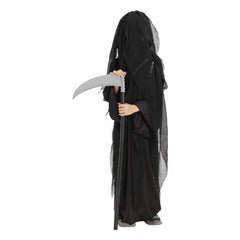 Kids Children Horror The Grim Reaper Cosplay Costume Outfits Halloween Carnival Suit 