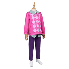Kids Children Kpop Demon Hunters (2025) Baby Saja Pink Set Cosplay Costume 