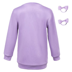 Kids Children KPop Demon Hunters (2025) Mira Long Sleeve Shirt Sleepwear Outfits Cosplay Costume