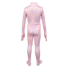 Kids Children KPop Demon Hunters (2025) Rumi Demon Patterns Jumpsuit Outfits Cosplay Costume