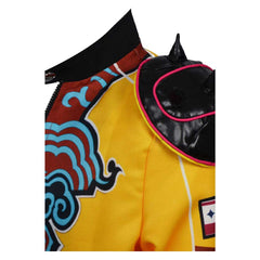 Kids Children KPop Demon Hunters (2025) Rumi Yellow Jacket Coat Only Outfits Cosplay Costume 
