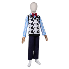 Kids Children Movie Inside Out 2 (2024) Fear Outfits Cosplay Costume Halloween Carnival Suit