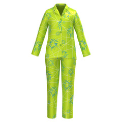 Kids Children Movie Inside Out 2 (2024) Joy Sleepwear Cosplay Costume Outfits Halloween Carnival Suit 