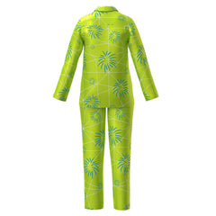 Kids Children Movie Inside Out 2 (2024) Joy Sleepwear Cosplay Costume Outfits Halloween Carnival Suit 