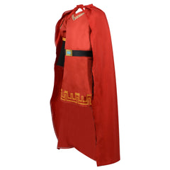 Kids Children Movie Shrek Lord Farquaad Red Outfits Cosplay Costume Halloween Carnival Suit