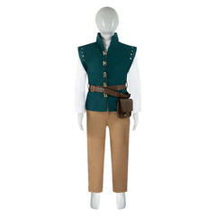 Kids Children Movie Tangled Flynn Rider Outfits Cosplay Costume Halloween Carnival Suit