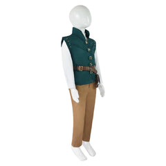 Kids Children Movie Tangled Flynn Rider Outfits Cosplay Costume Halloween Carnival Suit